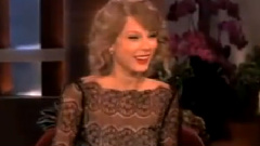 Taylor Swift - Ellen Attempts To Scare Taylor Swift