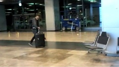 Nazaretml Kyuhyun At Barajas Airport