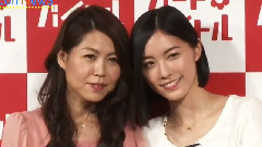 松井珠理奈,母親とCM初共演で感激 バイトル新CM発表会