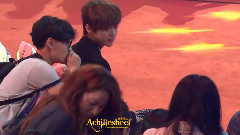 北京大学生电影节颁奖典礼鹿晗台下