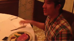 黑人 & 范范 & 力宏一起吃饭 Cut