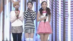 SBS 人气歌谣 妮可 & 荷拉 & IU MC Cut 12/02/26