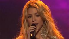 Shakira - Gypsy  American Idol