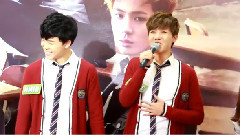 防弹少年团北京签售会上台以及自我介绍